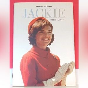 Jackie by Nicole Salinger Book with Red Cover
